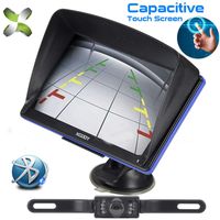 Car 7" GPS Navigation Bluetooth Sat Nav with Wireless Rear View Backup Camera