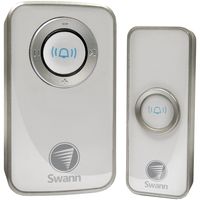 Swann SWHOM-DC820P-US Wireless Door Chime with Mains Power (White)