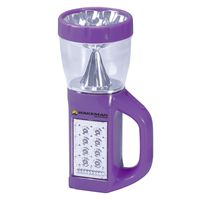 Wakeman 3 in 1 LED Lantern, Flashlight and Panel Light, Lightweight Camping Lantern Outdoors (for Camping Hiking Reading and Emergency) (Purple)