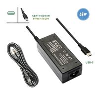 45W USB Type C AC Adapter for HP Spectre x360 13 Elite x2 TPN-CA01 Acer Travelmate B1 Lenovo Yoga 720 910 Lenovo Yoga 720 910 ThinkPad X1 Yoga5 Pro 4X20E75132 4X20E75135 00HM651
