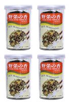 Rice Seasoning Furikake, 1.7 oz (Yasai Fumi, 4 Packs)