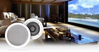Pair Rockville HC655 6.5" 500 Watt In-Ceiling Home Theater Speakers 8 Ohm