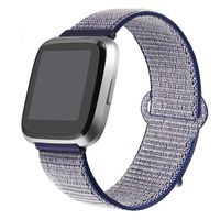 bayite Soft Bands Compatible with Fitbit Versa/Versa 2 Women Men, Breathable Sport Loop Band Replacement Accessories Wristband