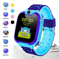 HuaWise Kids Smartwatch[SD Card Included], Waterproof Smartwatch for Kids with Quick Dial, SOS Call, Camera and Music Player, Birthday Gift Game Watch for Boys and Girls(Not Support AT&T) (Blue)