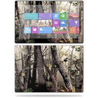 Mightyskins Skin Compatible With Microsoft Surface Pro (2017) 12.3" - Tree Camo | Protective, Durable, And Unique Vinyl Decal Wrap Cover | Easy To Apply, Remove, And Change Styles | Made In The Usa