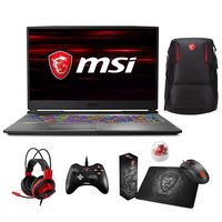 MSI GP75 9SD-437 (i7-9750H, 16GB RAM, 512GB NVMe SSD + 2TB SSHD, NVIDIA GTX1660Ti 6GB, 17.3" Full HD 144Hz 3ms, Windows 10) Gaming Notebook