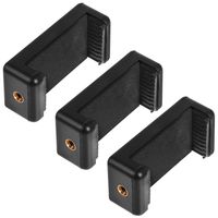 Ravelli Cell Phone Adapter for Tripods, 3 Pack