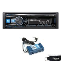 Alpine UTE-62BT Advanced Bluetooth Media Receiver with Steering Wheel Control Interface Bundle