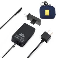 Surface Book Charger,65W 15V 4A Power Supply Compatible Microsoft Surface Book Surface Pro 6 Surface Laptop 2 Surface Pro 3 Pro 4 Surface Go Surface Laptop & Surface Pro Include Travel Case