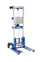 Vestil A-LIFT-S Adjustable Straddle Hand Winch Lift Truck, 42-1/2" Length, 43-1/4" Width, 68" Height, 500 lbs Capacity