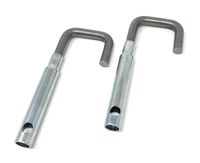 Adjustable J Hook Hanger Bracket for Exhaust Systems (2 Pack)