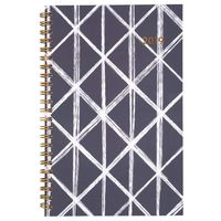Cambridge 2019 Weekly & Monthly Planner, 5" x 8", Small, Customizable Clear Poly Cover, Sloane Diamond (1114D-201)