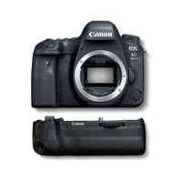 Canon EOS 6D Mark II DSLR Camera (Body Only) + Battery Grip Combo Kit International Model