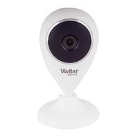 Vivitar IPC112N-WHT Smart Home Capture Cam Built-in Wi-Fi Connectivity, Magnetic Base, 2GB of Free Space in The Cloud, Talk 2 U Technology, Works with iOS & Android Devices, White