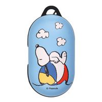 Peanuts Snoopy Galaxy Buds Case Protective Hard PC Shell Cover [Front LED Visible] Accessories - Snoopy Beach Ball