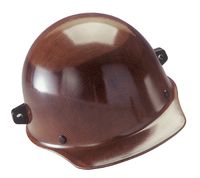 MSA 482002 Skullgard Cap Hard Hat, with 4-point Fas-Trac III Suspension, w/ Welder's Lugs, Standard, Natural Tan