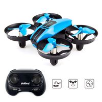 UDI U46 Mini Drone for Kids 2.4Ghz RC Drones with Auto Hovering Headless Mode Nano Quadcopter, Blue
