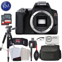 Canon EOS Rebel SL3 DSLR Camera (Black, Body Only) with Advanced Striker Bundle