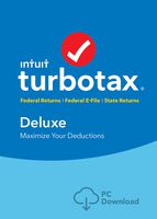TurboTax Deluxe + State 2018 Tax Software [PC Download] [Amazon Exclusive]