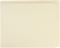 Smead 24190 Conversion File Folders, Straight Cut Top Tab, Letter, Manila (Box of 100)