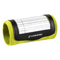 CHAMPRO Wristband Playbook; Single, Pee Wee, Optic Yellow
