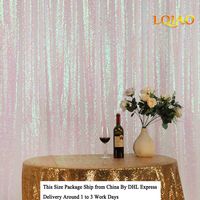 LQIAO Glitz 10x10ft Changed White Shimmer Sequin Fabric Photography Backdrop, Gold Sequin Photo Booth Background Curtain Panel for Party Decoration, Pocket 10x10FT(300x310cm)