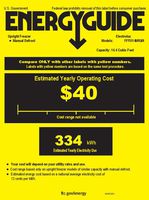 DMAFRIGFFFU14M1QW - Frigidaire 14.4 Cu. Ft. Upright Freezer