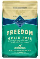 Blue Buffalo Freedom Grain Free Recipe for Dog, Lamb Recipe, 24 lb