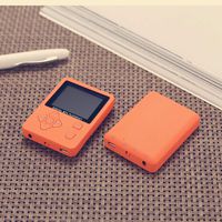 AeiLa MP3 Player, Support UP to 32GB Card, Ultra Slim 1.8 inch LCD Screen, Rechargeable Battery, Portable Digital Music Player,/Video Player/E-Book,FM Radio/Voice Recorder,Orange