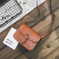 Retro Case Girls Bag for Polaroid Snap Touch / Fujifilm Instax Mini 9 / Hp Sproket / Canon Ivy Instant Camera Printer. Crossbody Shoulder Bag (Brown)