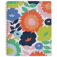 AT-A-GLANCE 2018-2019 Academic Year Weekly & Monthly Planner, Large, 8-1/2 x 11, Flower Pop (1120-905A)