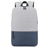 School Backpack, Travel Laptop Backpack for Men Women Bookbag for Boy Girl-Grey