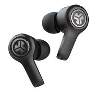 JLab Audio JBuds Air Executive True Wireless Bluetooth Earbuds + Charging Case - Black - C3 Calling with Dual Microphones - Long Travel Playtime - Bluetooth 5.0 Connection - 3 EQ Sound Settings
