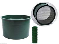 6" Mini Classifiers for Your Gold Panning (60 mesh)