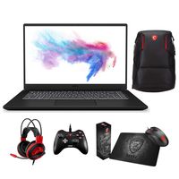 MSI Modern 15 A10RB-013 (i7-10510U, 16GB RAM, 512GB NVMe SSD, NVIDIA MX250 2GB, 15.6" Full HD, Windows 10 Pro) Professional Laptop