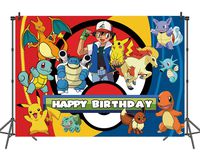 Cartoon Animals Photography Backdrop Colorful Animal Party Children Happy Birthday Supplies Party Banner (7x5FT)