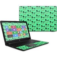 MightySkins Skin Compatible with HP 15t Laptop 15.6" (2017) - Why So Serious | Protective, Durable, and Unique Vinyl Decal wrap Cover | Easy to Apply, Remove, and Change Styles | Made in The USA