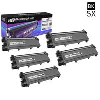 Speedy Inks Compatible Toner Cartridge Replacement for Brother TN660 High-Yield (Black, 5-Pack)