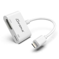 2019 Dansrusus Digital HDMI Adapter Converter New Edition 2 in 1 Plug and Play Digital AV Connector Compatible with iPhone X,8/7/Plus iPad iPod New Technology A