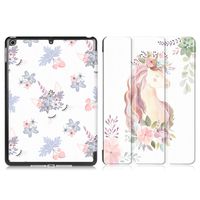 APSZST iPad 9.7 Case 2018/2017,iPad 5th/6th Generation Case,Unicorn Ultra Slim Lightweight Stand Cover for Girls Women with Soft TPU Protective Back Case for iPad 9.7 Inch[Auto Sleep/Wake]