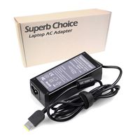 Superb Choice 65W Adapter Compatible with Lenovo 0A36271 36200251 45N0321 45N0322 45N0313 45N0314