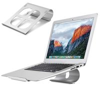 Hosmat Laptop Stand, Portable Aluminum Ventilated Laptop Stand Riser Holder for MacBook Pro, MacBook Air, iPad and Notebooks