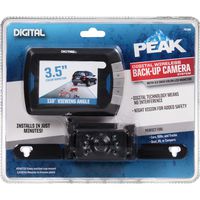 PEAK Digital Wireless Back-Up Camera, Color LCD Monitor, 3.5-inch