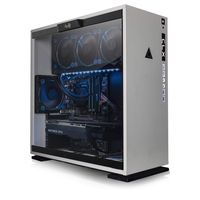 CLX Set Gaming PC Intel Core i7-8700K 3.70GHz 6-Core, 16GB DDR4, NVIDIA RTX 2080 Ti 11GB, 480GB SSD+3TB HDD, Wi-Fi, White/Blue