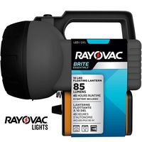Rayovac 10 LED Lantern, Floating Camping Lantern with Battery Included - Perfect for Power Outages, Emergency Situations, Camping, Hiking, Hurricanes