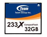 Team 32GB 233X CF CompactFlash Memory Card