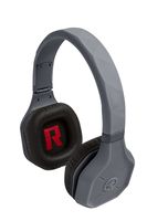Bluetooth Headphones, Rhinos by Outdoor Tech, Rugged Wireless Waterproof Over-Ear Earphone with Built-in Mic - Gray
