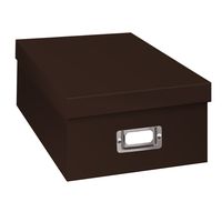 Pioneer Photo Albums B-1S Photo Storage Box, Dark Brown