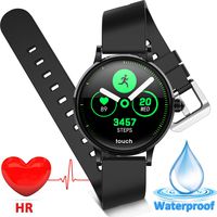 Women Smart Watch Waterproof Fitness Tracker Smartwatch with Heart Rate Blood Pressure Monitor for Women Men Sport Outdoor GPS Tracker Watch Pedometer Calorie Swim Female Wrist Watch Birthday Gift