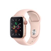 Apple Watch Series 5 (GPS + Cellular, 40mm) - Gold Aluminum Case with Pink Sport Band